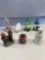 Christmas Figurine Lot- Gnomes, Angel , Etc