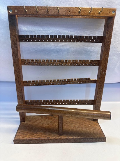 Wooden Earring / Bracelet Holder