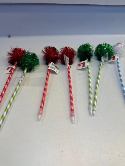 New 7 Christmas Pens