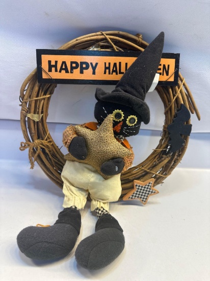 Happy Halloween Wreath