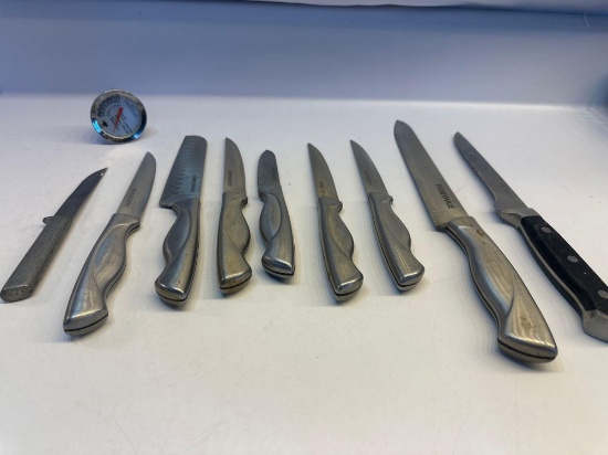 Meat Thermometer/ Farberware Kitchen Knives