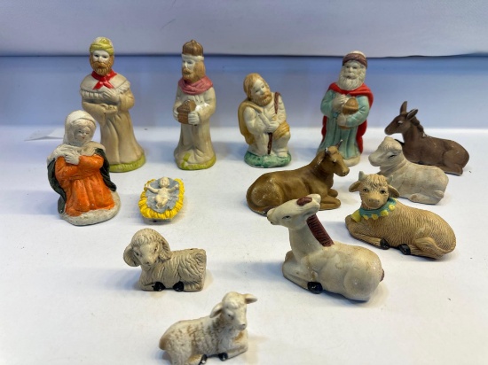 13 Pc Nativity Scene