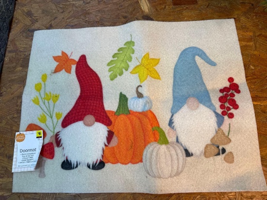 New Fall Gnome Doormat