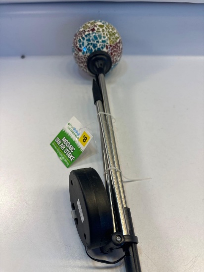 New Mosaic Solar Stake With Tags
