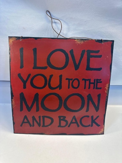 New Metal Wall Hanging Sign
