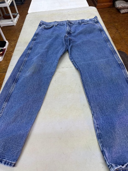 Mens Wrangler Blue Jeans Size 42 x 34
