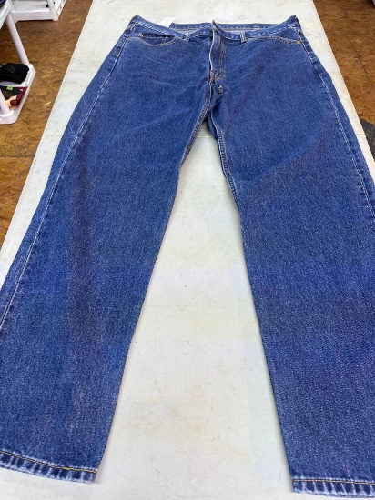 Mens Levi Strauss and Co Blue Jeans 550 Size 40 x 34