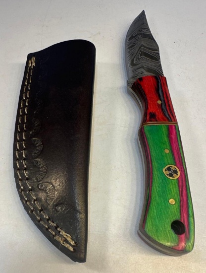 New Knife With Sheath