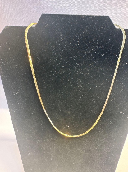Costume Jewelry Gold Necklace