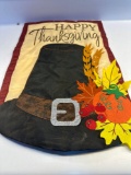 Happy Thanksgiving Garden Flag