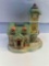 Olde World Village Party Lite Exclusive Porcelain Village Church With Tower Clock