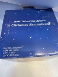 New 1997 A Christmas Remembered Collectors Edition Hand Painted In Box