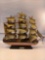 Vintage Wood Ship - Sea Witch Clipper, 1846