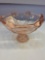 Vintage Hocking Oyster and Pearl Pink Candle Holder