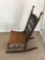 Antique Wicker Rocker Chair
