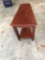 Home Recliner Wedge Table with Shelf