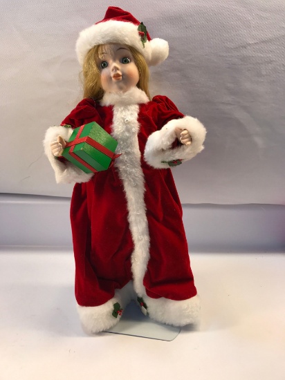Christmas Carole House of Loyd Porcelain Doll