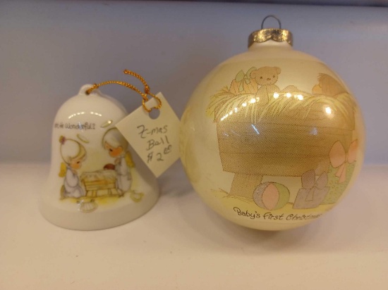 Precious Moments Bell and Ornament
