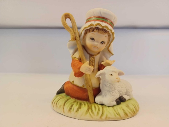 Vintage Homco Shepherd Boy