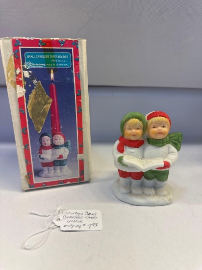 Vintage Small Carole?s Candle Holder In Box