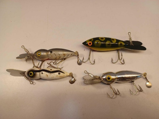 4 Vintage Fishing Lures
