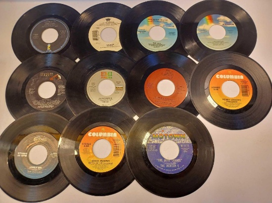 11 Vinrage 45 RPM Records