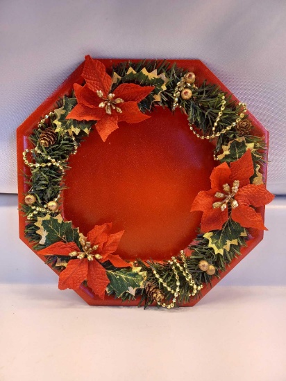 Christmas Candle Plate