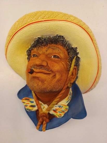 Vintage Bossons Chalkware - Pancho Villa