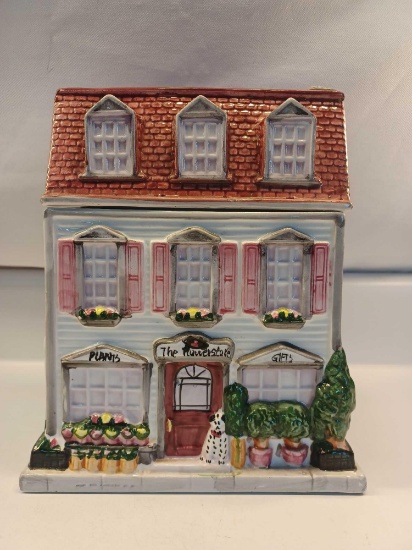 Flower Shop Cookie Jar