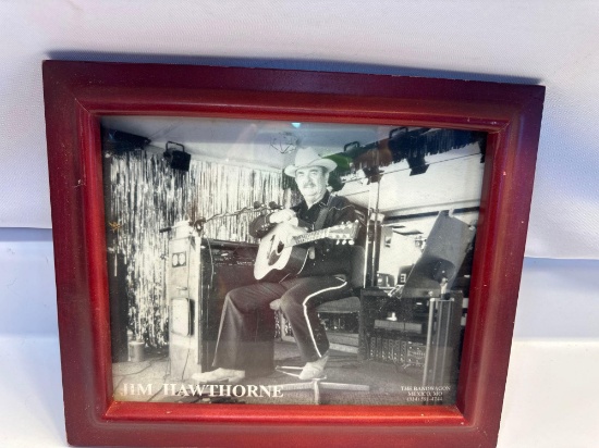Jim Hawthorne Print In Wood Frame