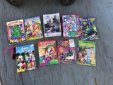 8 coloring Books 1 Puzzle