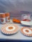 Clemson Party Lot - 5 Plastic Plates , 8 Plastic Cups, Napkin, Silverware, Etc