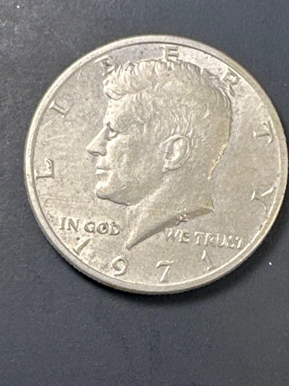 Liberty Kennedy Half Dollar 1971 Coin