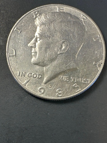 Liberty Kennedy Half Dollar 1985 Coin
