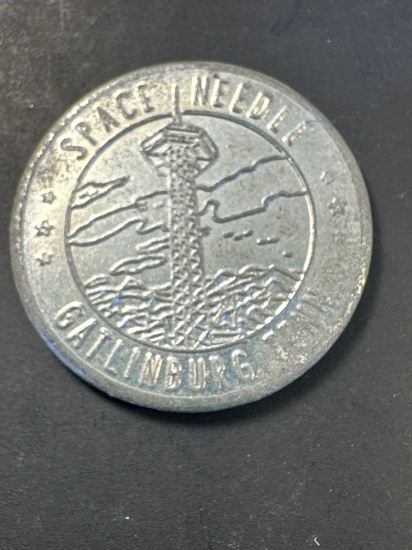 Space Needle Gatlinburg Tennessee Coin