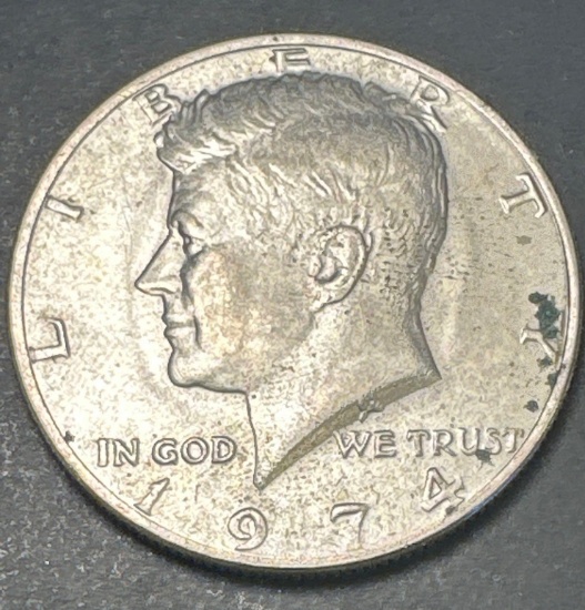 Liberty Kennedy Half Dollar 1974 Coin
