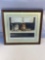 Signed Print in Wooden Frame