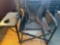 Oversized Folding Director Chair With Side Table