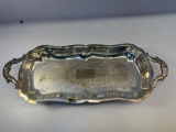 Vintage Aluminum Candy Dish With Handles