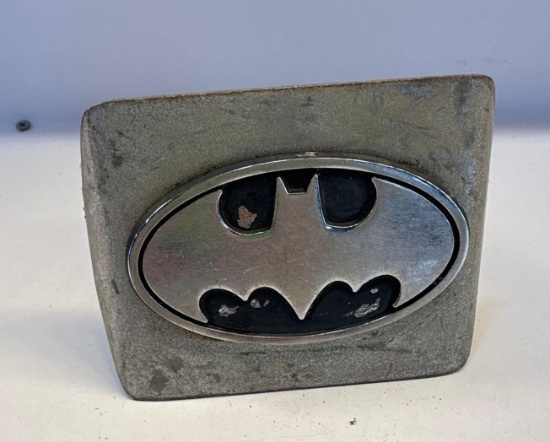 Metal Batman Brushed Hitch Cover