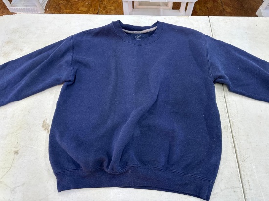 Blue Athletic Size M Mens Sweatshirt