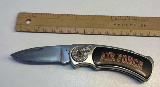 Air Force Stainless Steel Pocket Knife
