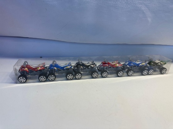 6 Pk New Plastic Toy ATVs