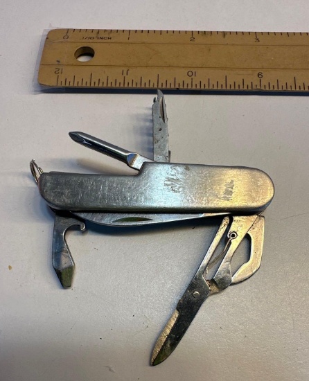 Vintage Earlytimes Folding Multi- Tool Pocket Knife