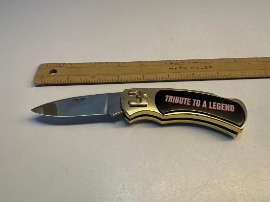 Dale Earnhardt 3 Tribute To A Legend Pocket Knife