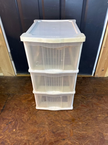 Contico 3 - Drawer Plastic Storage Unit