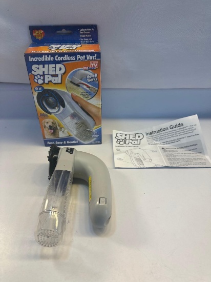 Cordless Pet Vac Shed Pal