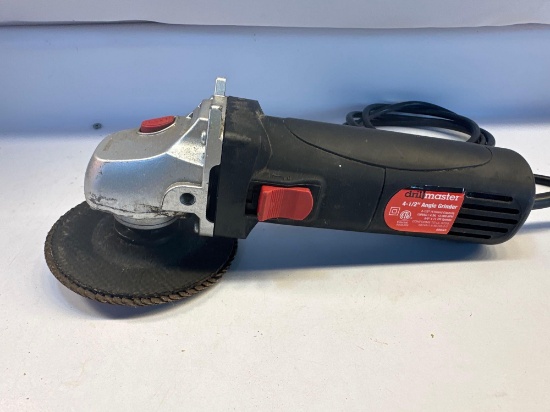 Drill Master 4-1/2 Inch Angle Grinder