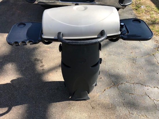 George Forman Portable Gas Grill in Case