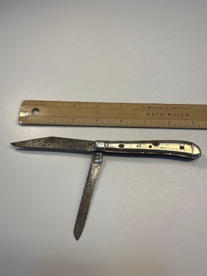 Vintage Folding Pocket Knife 2 Blades